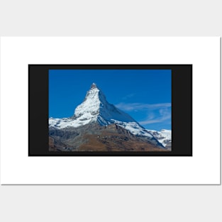 Matterhorn, Zermatt, Valais, Switzerland, Europe, autumn Posters and Art